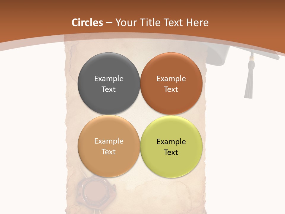 Declaration Holidays Cap PowerPoint Template