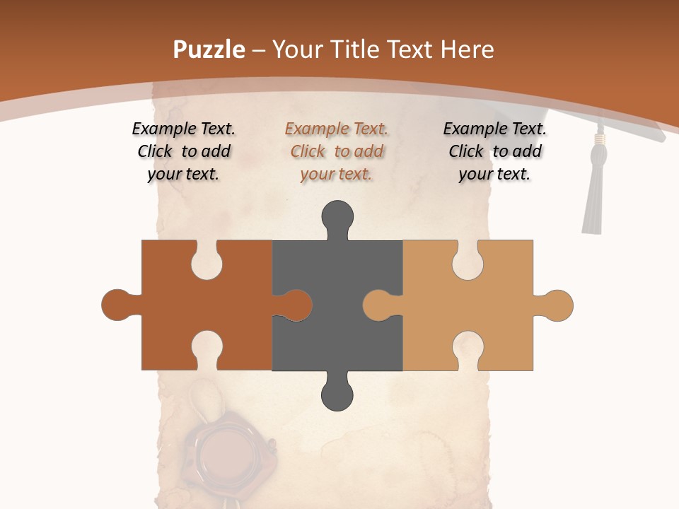 Declaration Holidays Cap PowerPoint Template