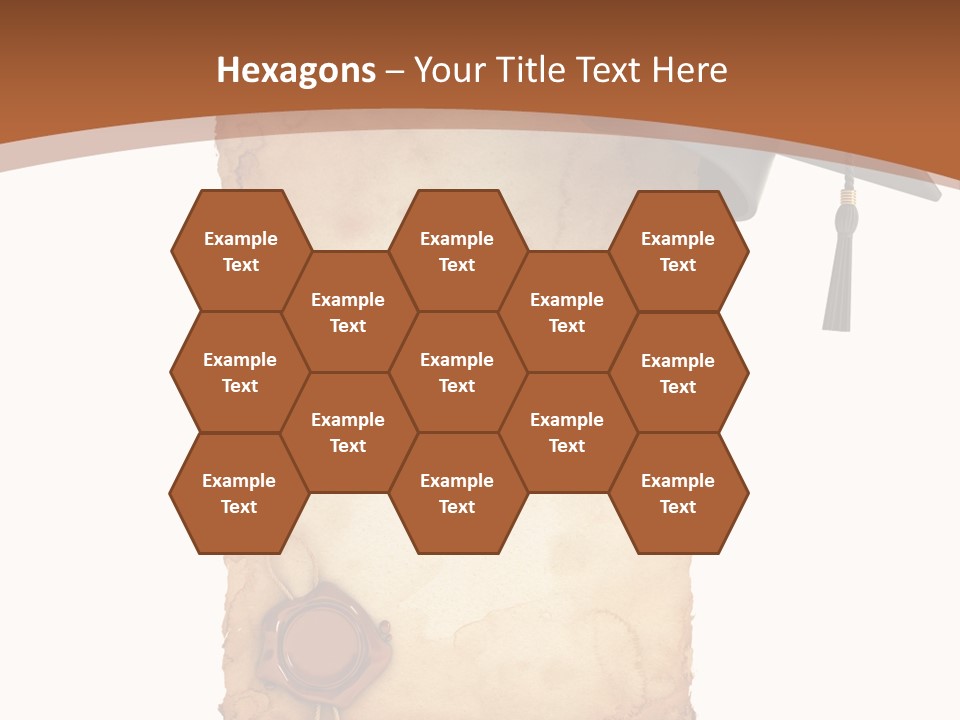 Declaration Holidays Cap PowerPoint Template