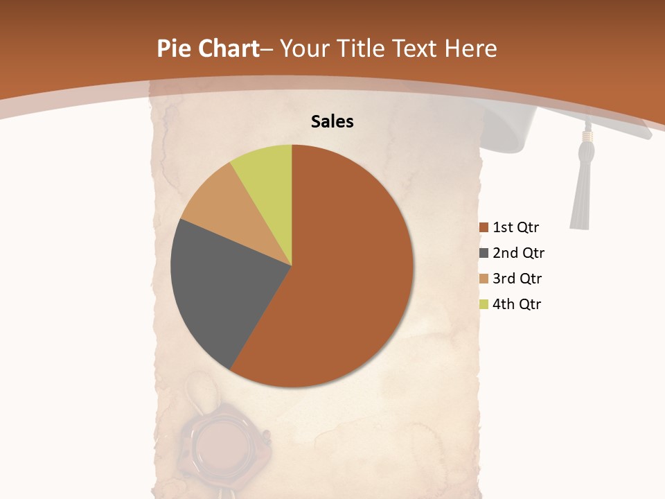 Declaration Holidays Cap PowerPoint Template