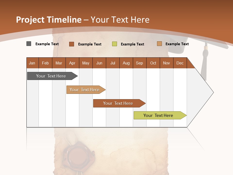 Declaration Holidays Cap PowerPoint Template