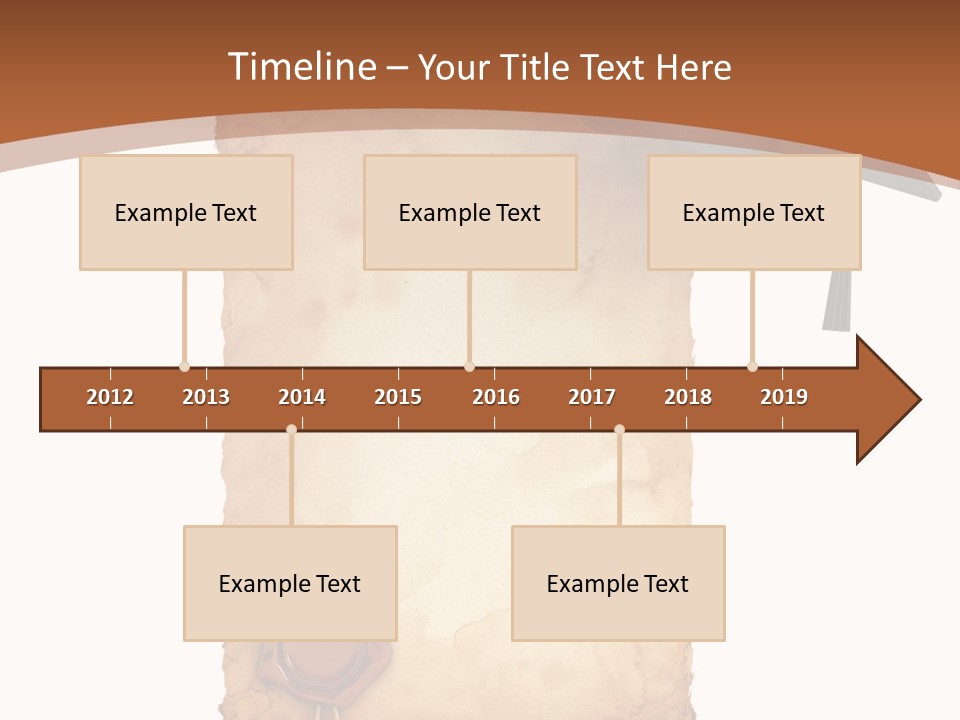 Declaration Holidays Cap PowerPoint Template
