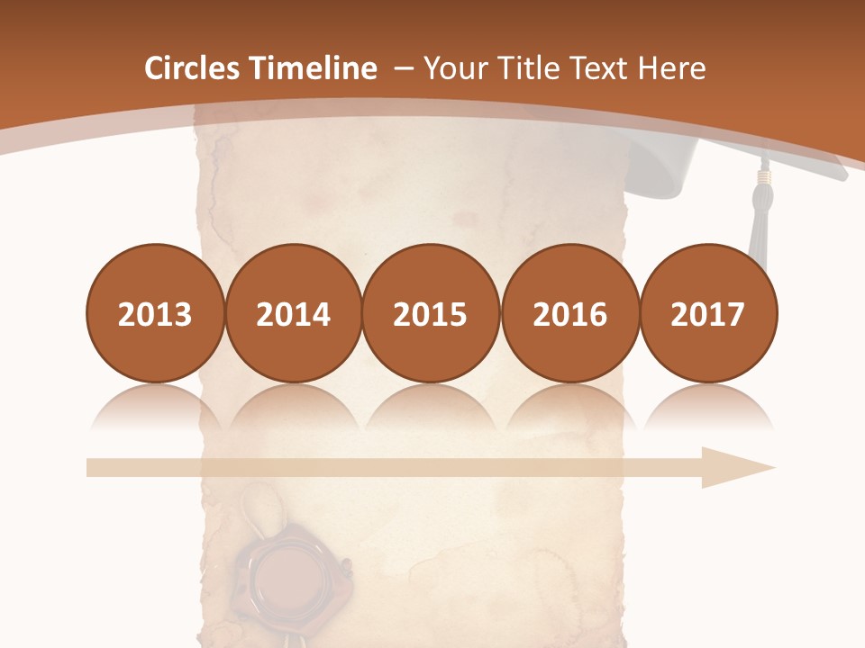 Declaration Holidays Cap PowerPoint Template