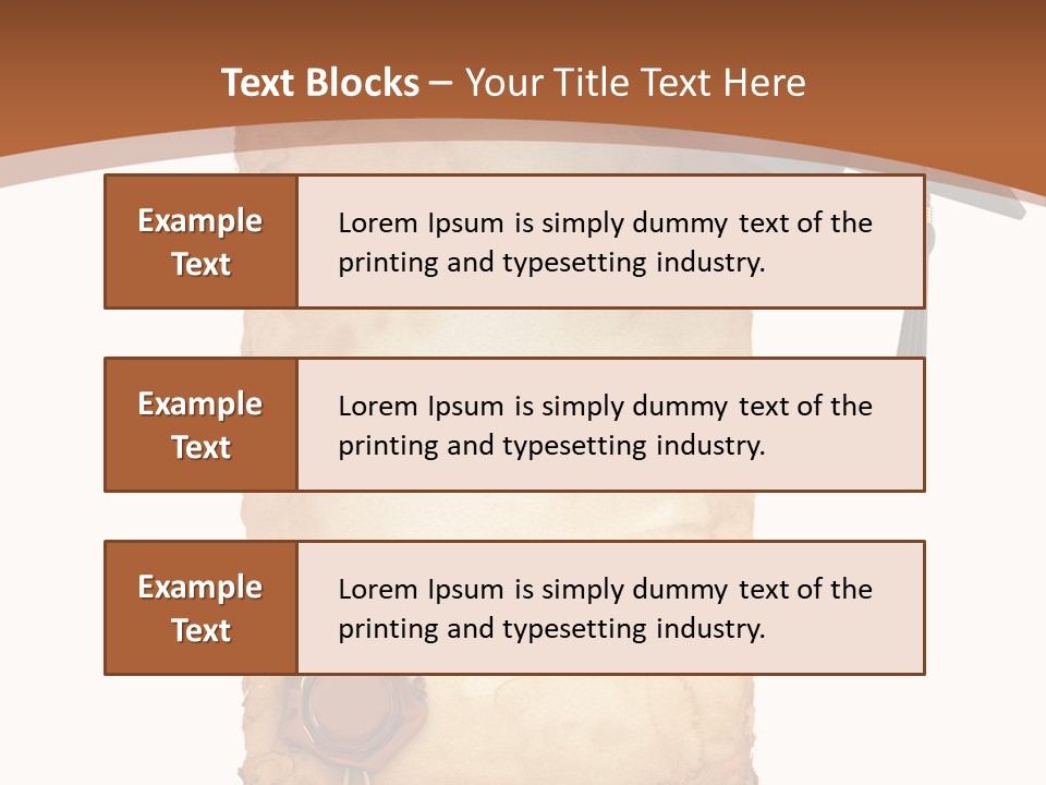 Declaration Holidays Cap PowerPoint Template