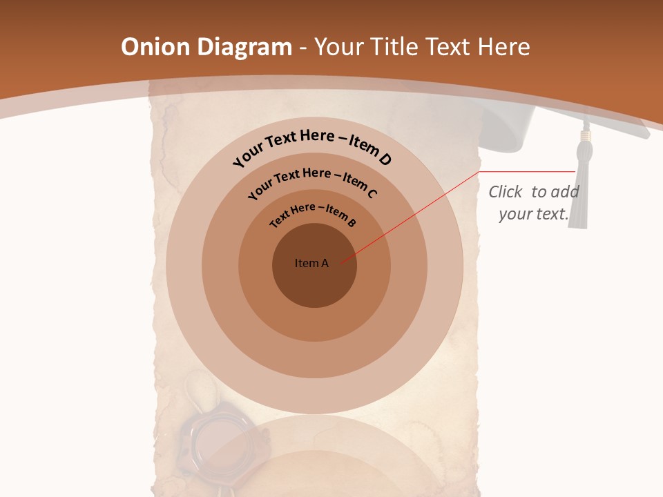 Declaration Holidays Cap PowerPoint Template