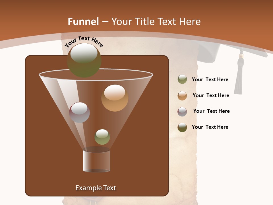Declaration Holidays Cap PowerPoint Template