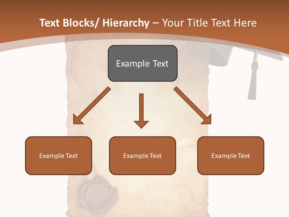 Declaration Holidays Cap PowerPoint Template