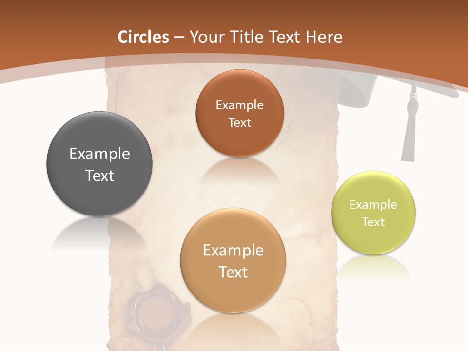 Declaration Holidays Cap PowerPoint Template