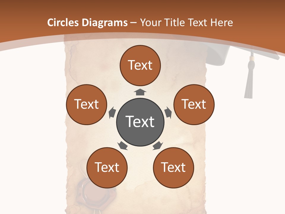 Declaration Holidays Cap PowerPoint Template