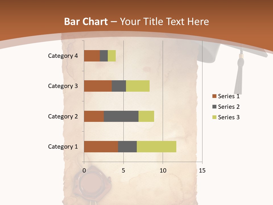 Declaration Holidays Cap PowerPoint Template
