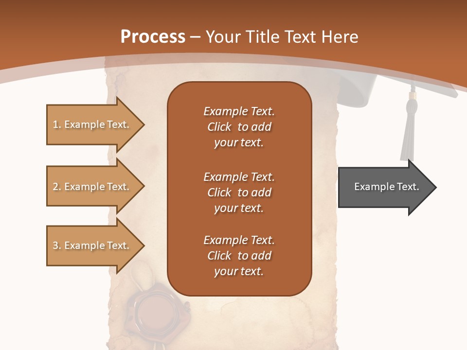Declaration Holidays Cap PowerPoint Template