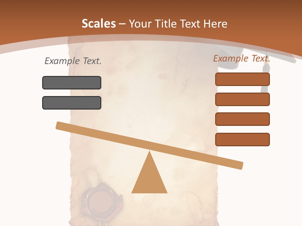 Declaration Holidays Cap PowerPoint Template