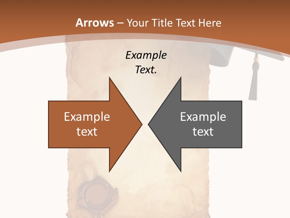 Declaration Holidays Cap PowerPoint Template