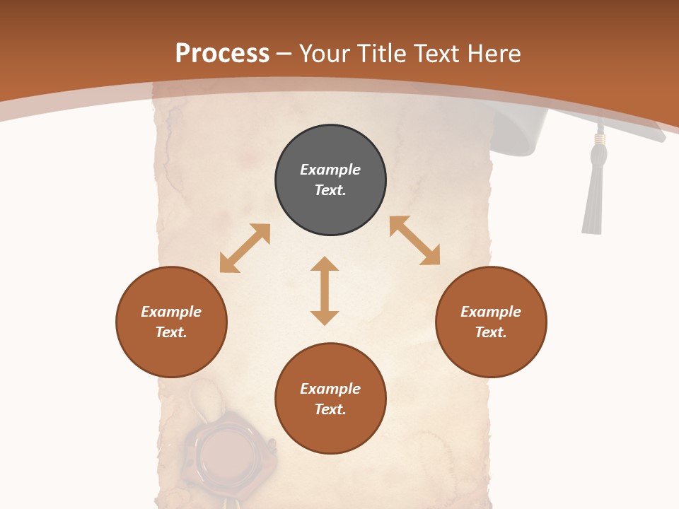 Declaration Holidays Cap PowerPoint Template