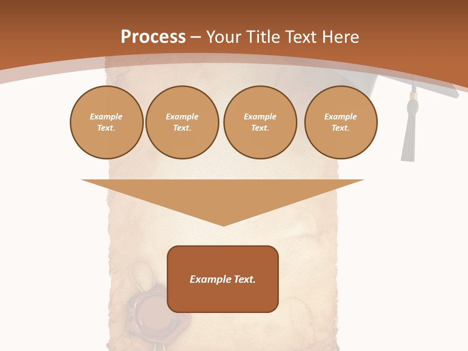 Declaration Holidays Cap PowerPoint Template