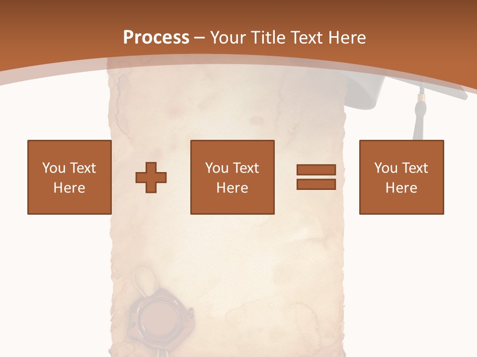 Declaration Holidays Cap PowerPoint Template