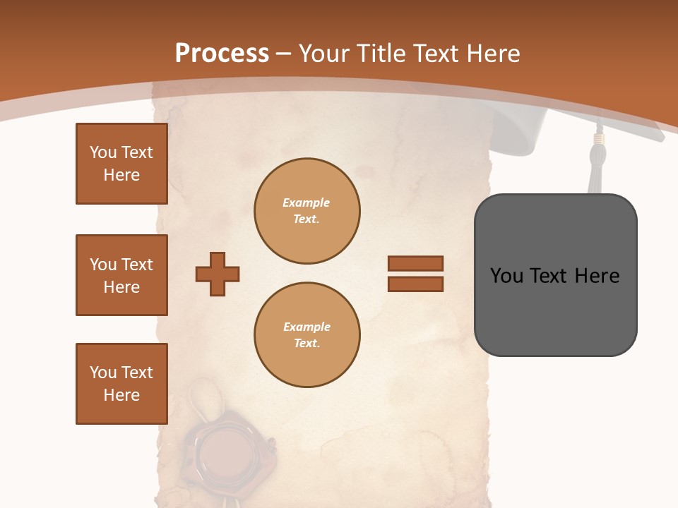 Declaration Holidays Cap PowerPoint Template