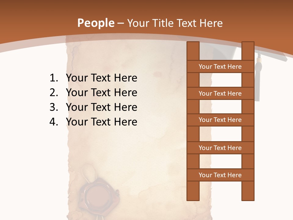 Declaration Holidays Cap PowerPoint Template