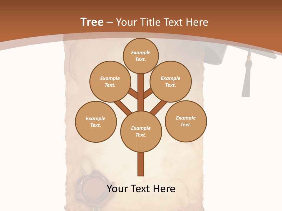 Declaration Holidays Cap PowerPoint Template