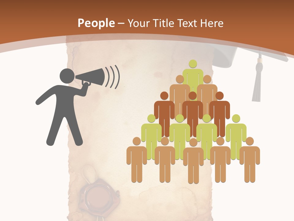 Declaration Holidays Cap PowerPoint Template