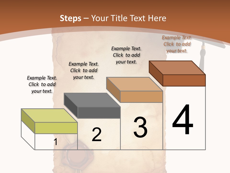 Declaration Holidays Cap PowerPoint Template