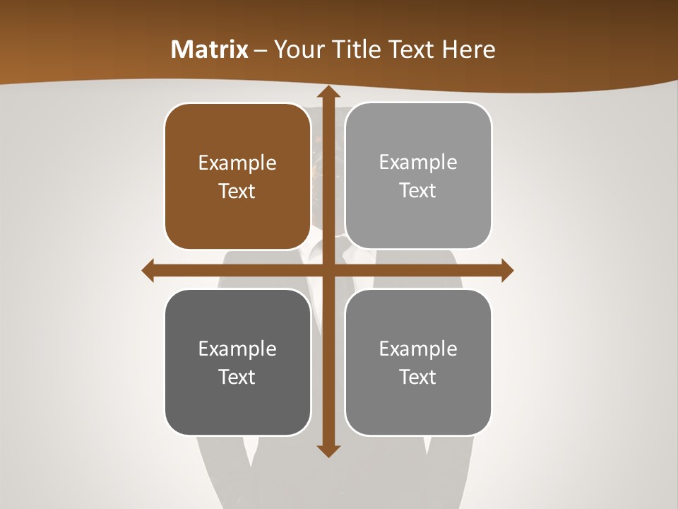 Coat Garment White PowerPoint Template