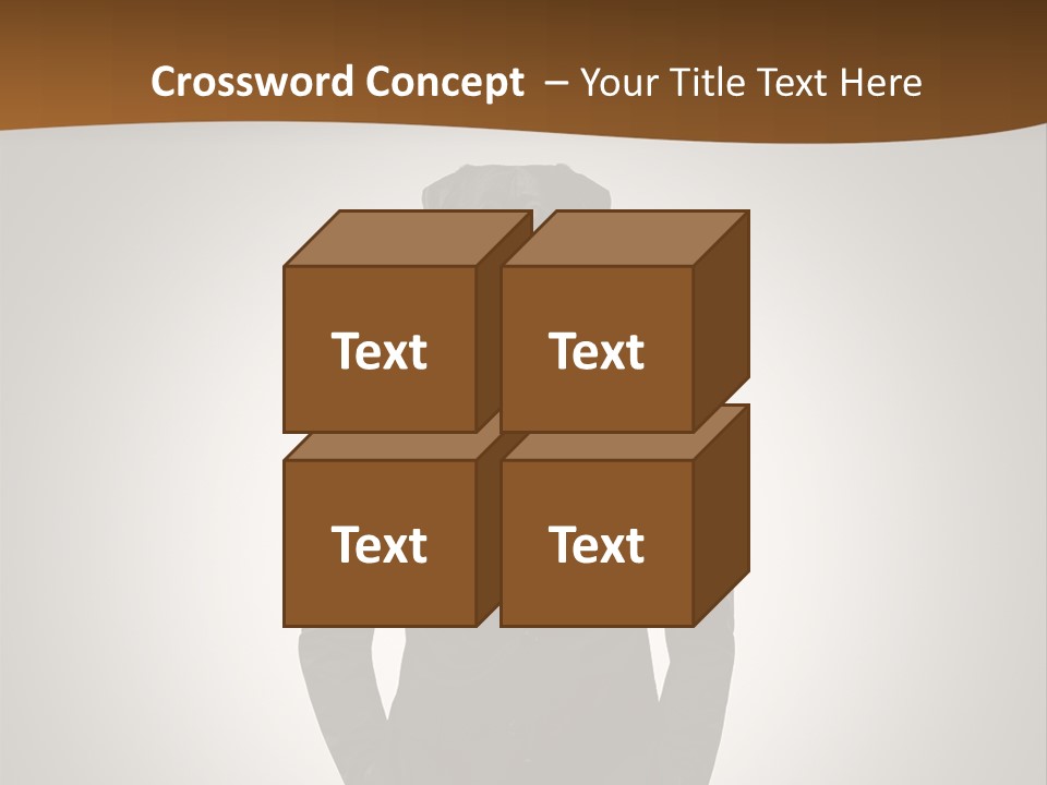 Coat Garment White PowerPoint Template