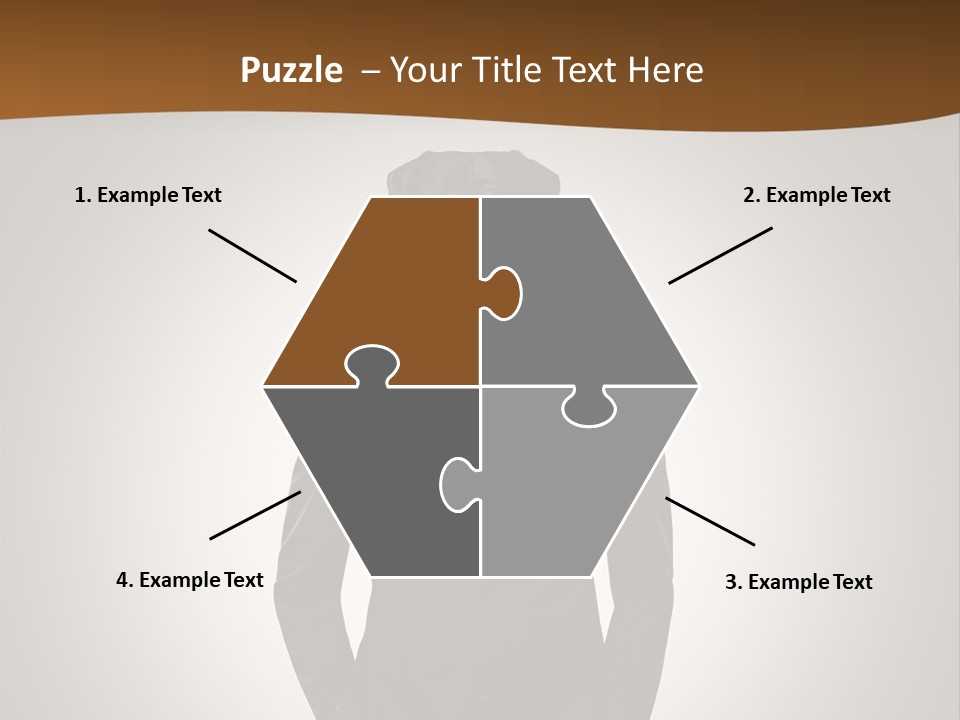 Coat Garment White PowerPoint Template