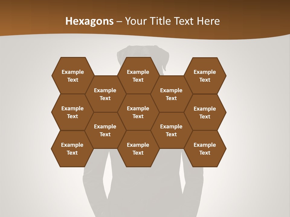 Coat Garment White PowerPoint Template