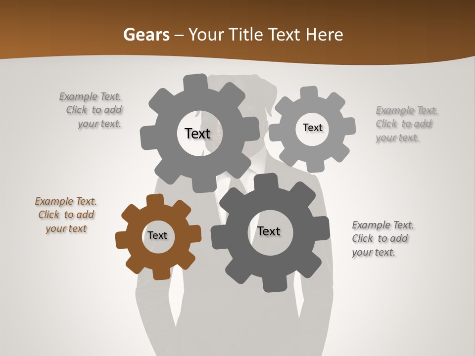 Coat Garment White PowerPoint Template