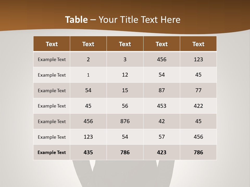 Coat Garment White PowerPoint Template