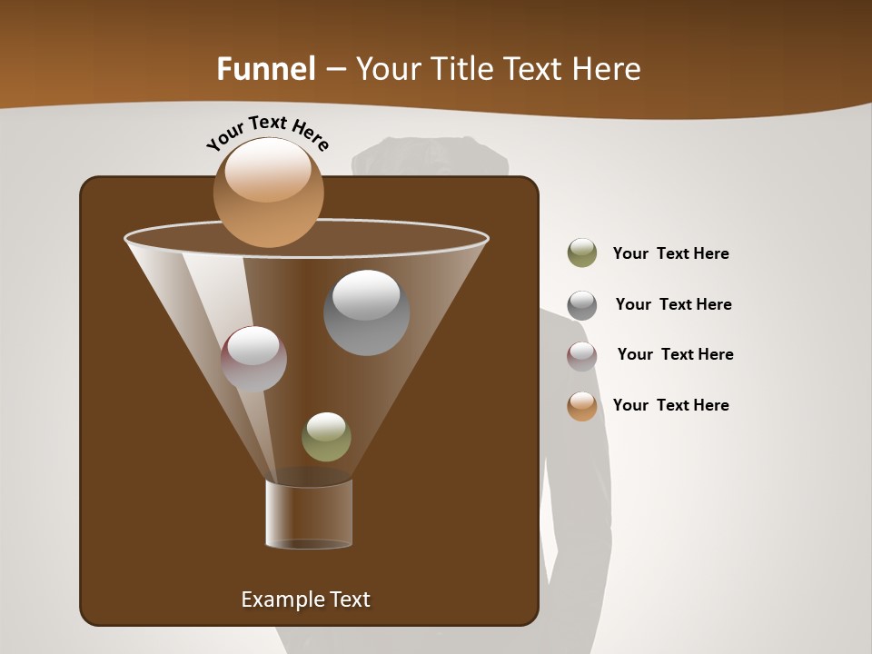 Coat Garment White PowerPoint Template