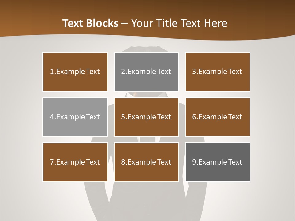 Coat Garment White PowerPoint Template