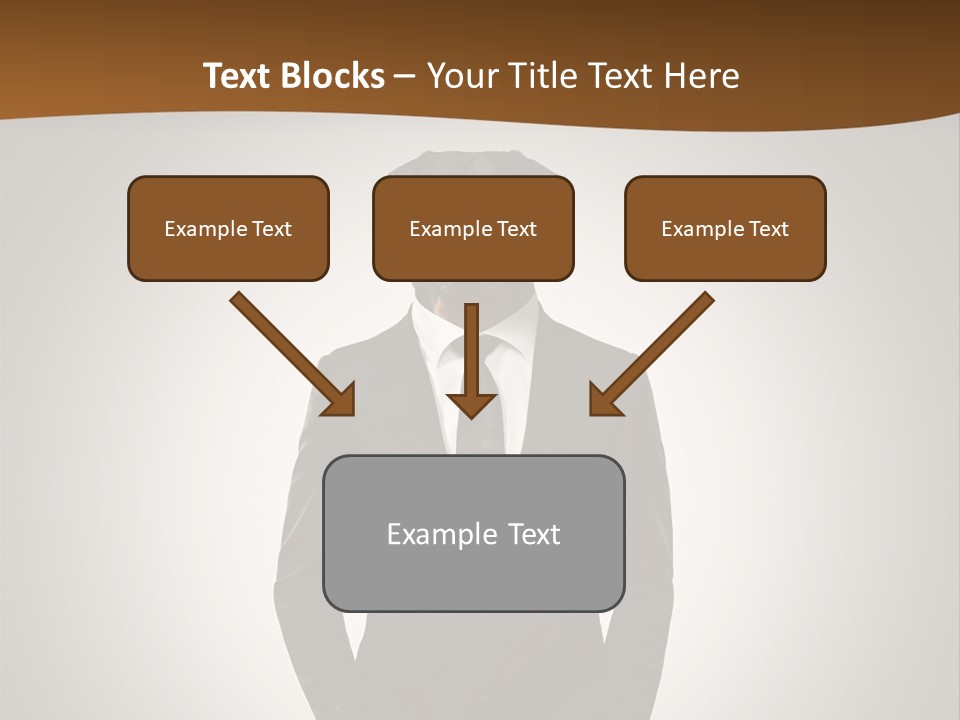 Coat Garment White PowerPoint Template