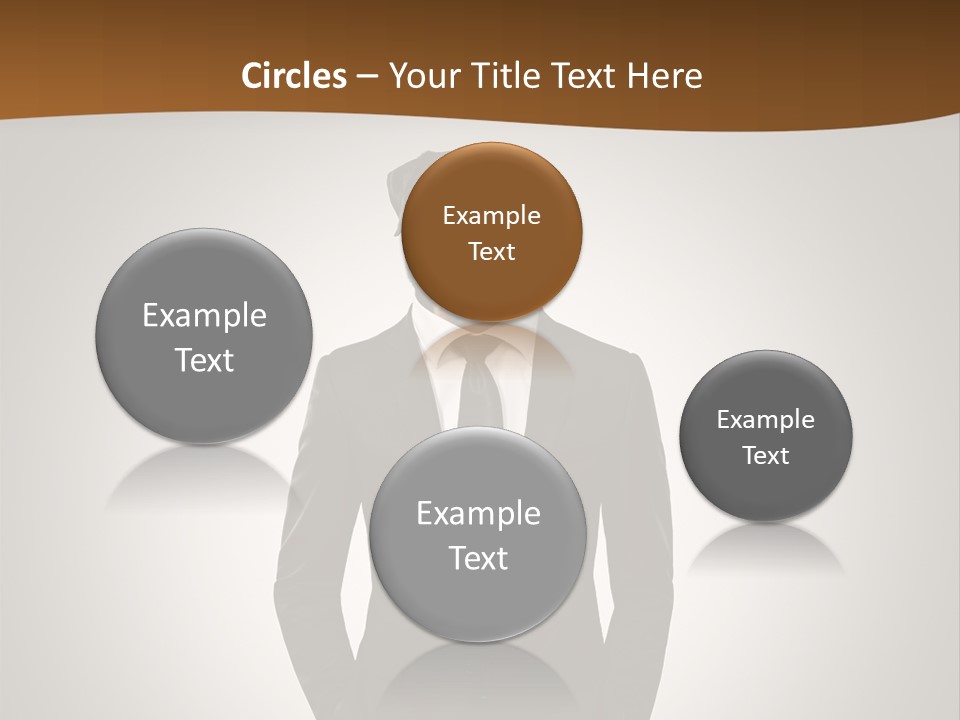 Coat Garment White PowerPoint Template