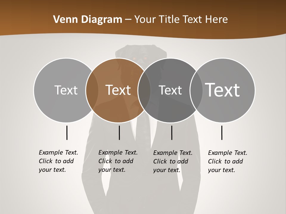 Coat Garment White PowerPoint Template