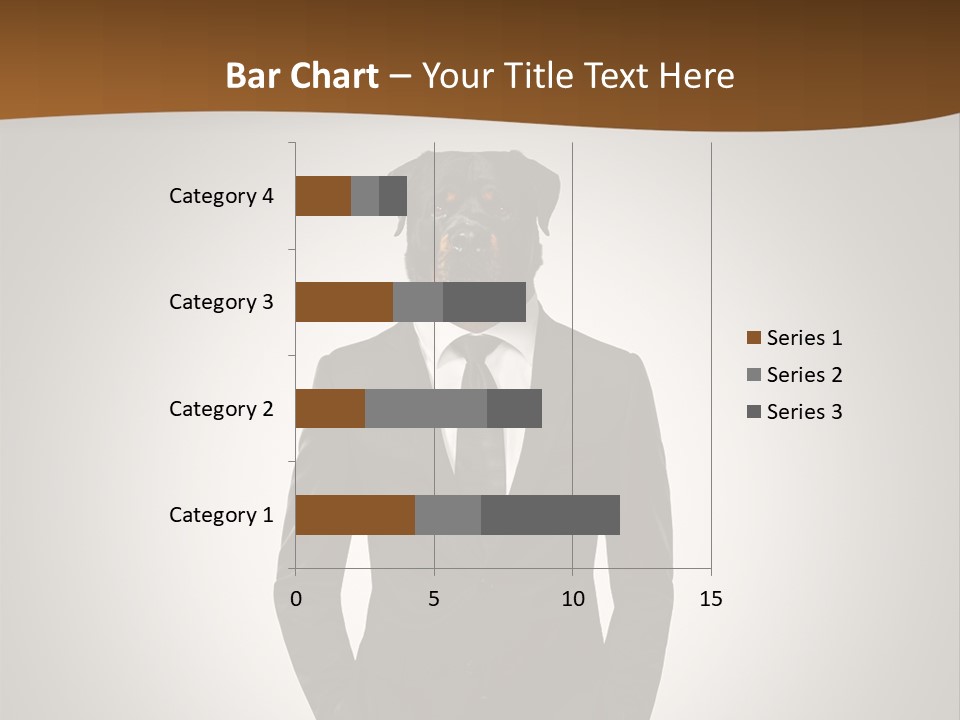 Coat Garment White PowerPoint Template