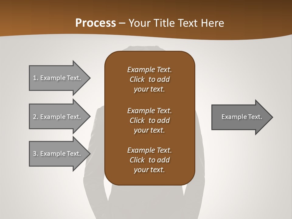 Coat Garment White PowerPoint Template