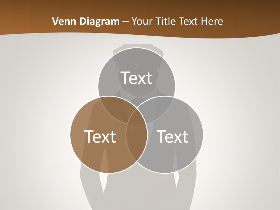 Coat Garment White PowerPoint Template