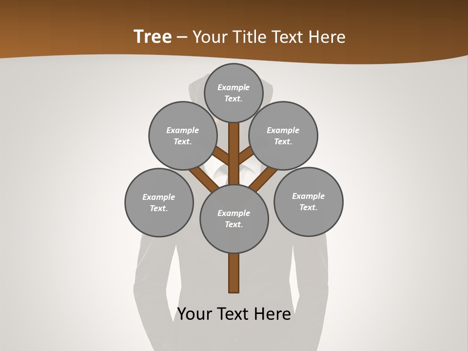 Coat Garment White PowerPoint Template