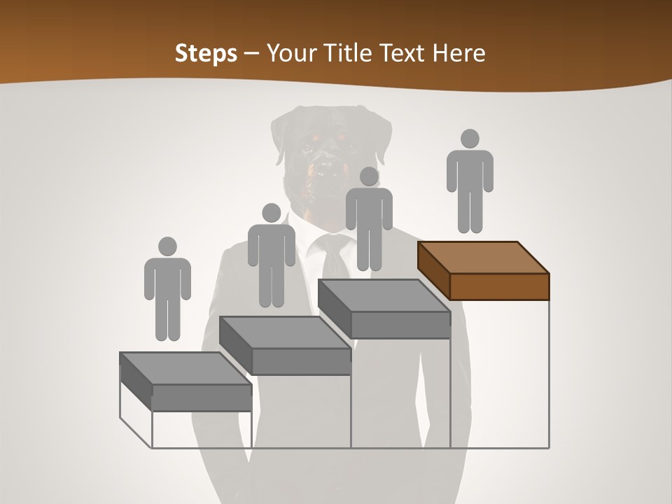 Coat Garment White PowerPoint Template