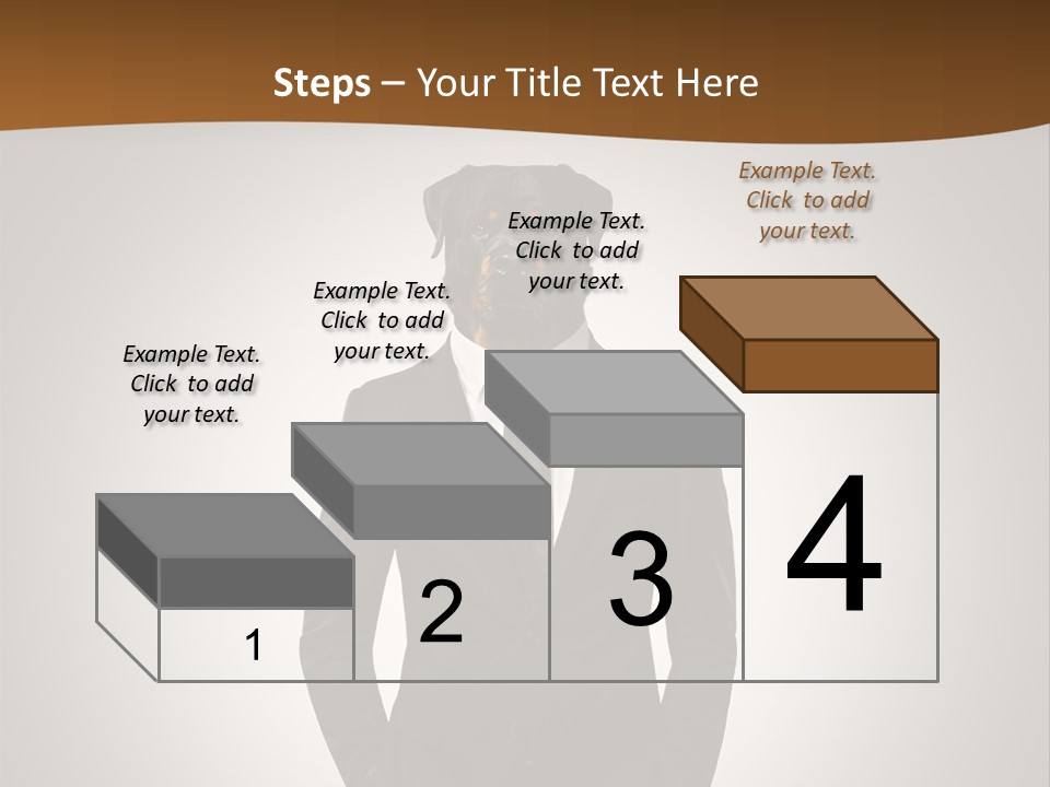 Coat Garment White PowerPoint Template