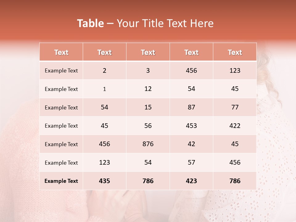 Years Age Elderly PowerPoint Template