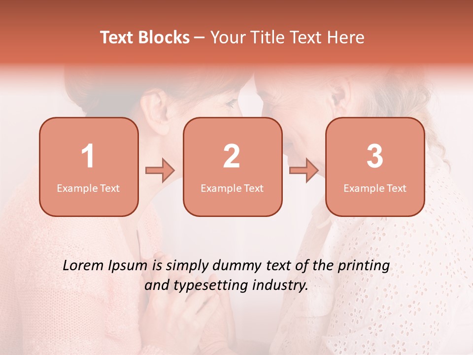 Years Age Elderly PowerPoint Template