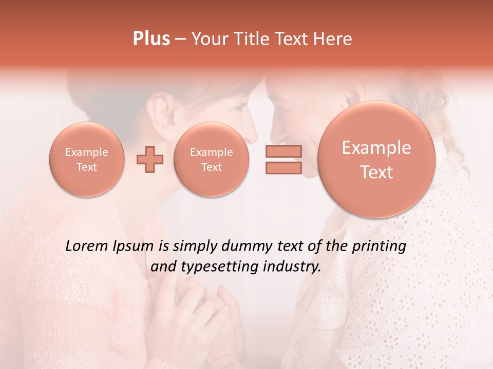 Years Age Elderly PowerPoint Template