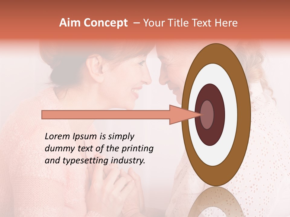 Years Age Elderly PowerPoint Template