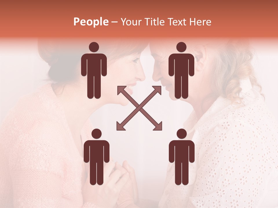 Years Age Elderly PowerPoint Template