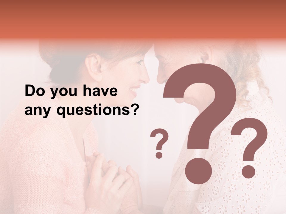 Years Age Elderly PowerPoint Template