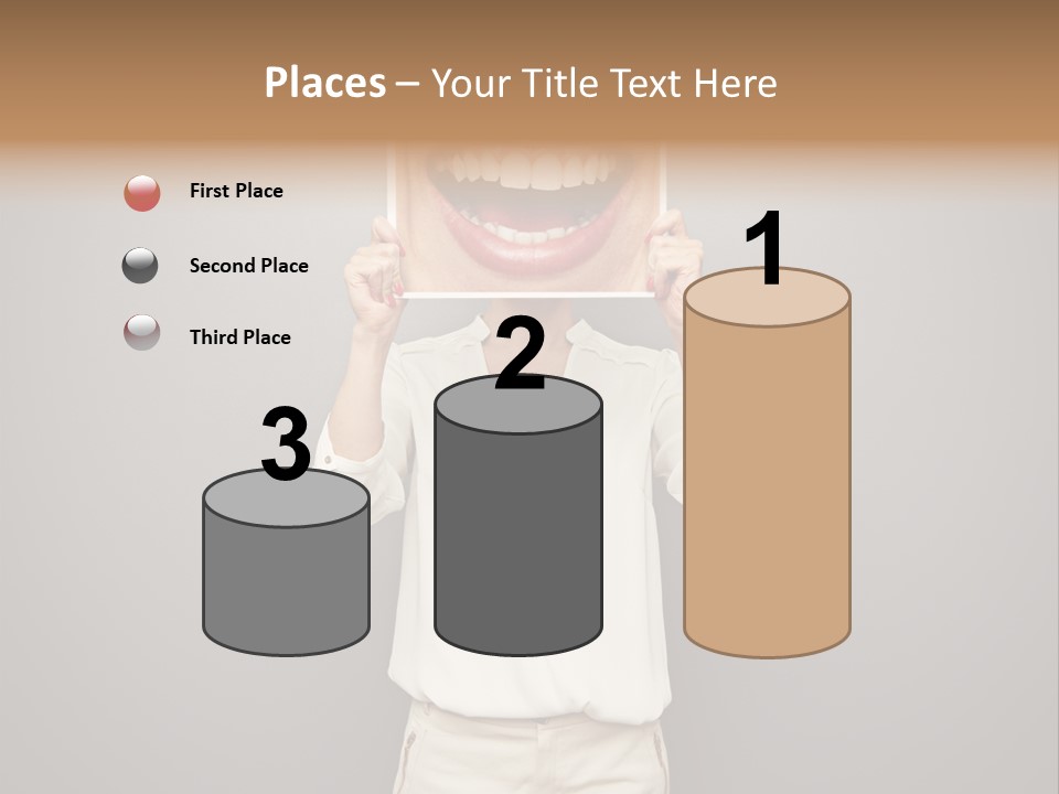 Gladness Dark Expression PowerPoint Template