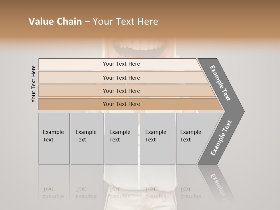 Gladness Dark Expression PowerPoint Template